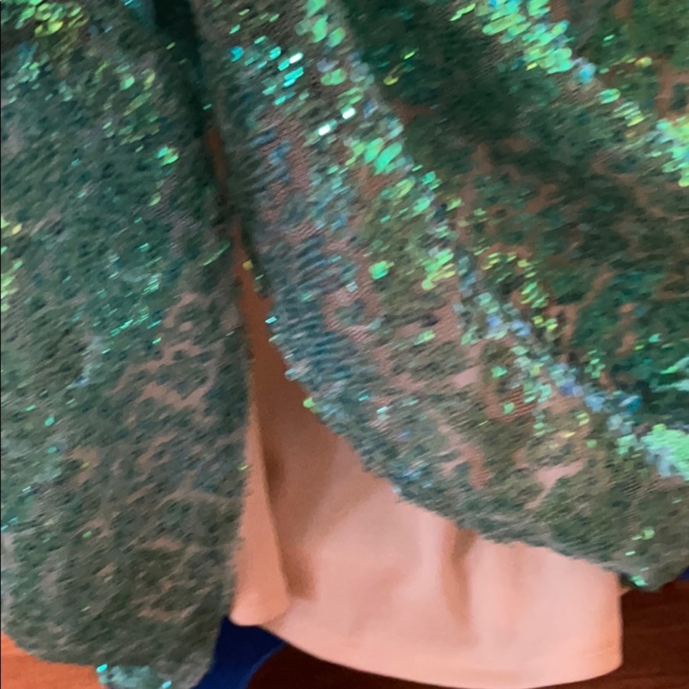 NWT La Femme mermaid strapless Dress Size 4 - Picture 12 of 16